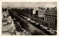 CPA Paris Avenue of the Champs Elysees