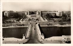 CPA Paris Palate of Chaillot