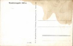 CPA Wendelsteingipfel put Hotel und Bergbahn