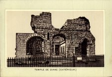 CPA Nimes Tempel von Diane (External)