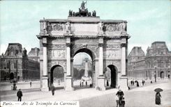 Paris CPA Arc de Triomphe du Carrousel