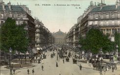 Paris CPA Which occurred of the Opera