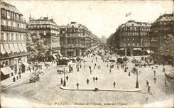 Paris CPA Which occurred of the Opera taken of the Opera