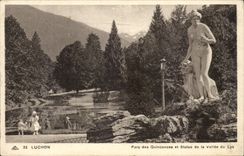 CPA Luchon Park of the Quincunxes of the valley of the Lily