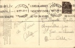 CPA Sainte Therese des Jesus-Kindes in seiner Lisieux Jagd