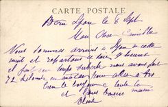 CPA Lyon Basilica of ND of Fourviere the crypt