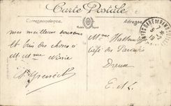 CPA Rambouillet the castle seen of the island of the rocks