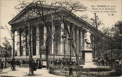 Paris - 8 - Church of Madeleine CPA