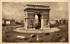 Paris - 8 - Arc de Triomphe - CPA