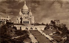 Paris - 18 - Sacre Coeur - Montmartre - CPA 