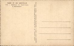 Paris - 18 - Sacre Coeur - Montmartre - CPA 