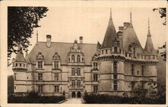 Chateau d'Azay le Rideau - CPA 