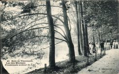 Paris - 12 - Bois de Vincennes - Lac des Minimes - CPA 