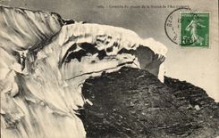 Cornice of the Glacier of the Source of the Arc - CPA