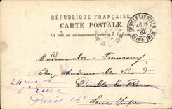 Nice - Train station - CPA