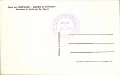 Compiegne - Reinigung des Waffenstillstand-Adler-Adlers CPA