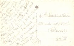 Fantasy - Children - Squinting girl with parasol - CPA