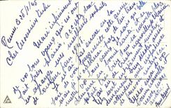 Festivals - Happy New Year - Cute Winter Scene - CPA