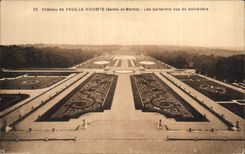 castle of Be worth the Viscount - Floors seen of the view-point - CPA