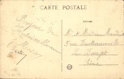 Palate of Fontainebleau - Oval Court - CPA