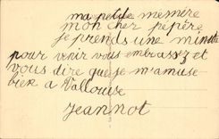 The White Glacier and Large Sagne - CPA