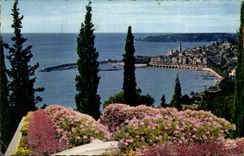 Menton - the Port - the Old City - Cape Martin - CPA