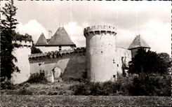 Auvergne and Boubonnais - Castle of the Rock Aigueperse - CPA