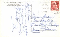 Gex the Sickle - the Valley of Mijoux - CPA