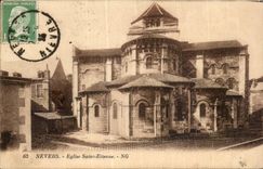 Nevers - Church Saint Etienne - CPA