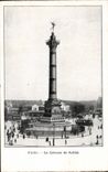 Paris - 10 - the Column of July - CPA