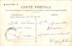 CPA Fantasy Child Bells of barrel Easter