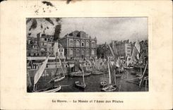 Le Havre CPA the museum and the handle of the pilots