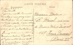 Bordeaux CPA View taken of the tower Michel Saint