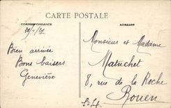 CPA Nice Native of Le Havre hotel trade