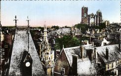 CPA Bourges Seen from of the palate Jacques Heart