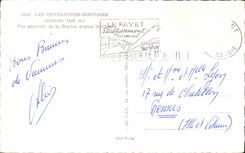 CPA Conamines Montjoie View of the station since Chon