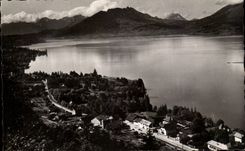 MODERN CARD Annecy Chavoires Lake