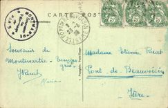 Paris CPA Basilique du sacre coeur Montmartre