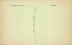 Paris CPA Church St louis of the island Vault and Statue of Sainte Genevieve per François the date