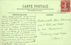 Paris CPA the museum of Cluny