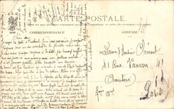 Paris CPA Caserne de la cite