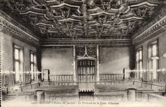 Rouen CPA Law courts the ceiling of the Court of Assizes
