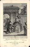 CPA Les chefs d'oeuvre de l'art du 18eme Scene de la princesse de Navarre 