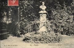 Paris CPA Monument de Murger