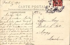 Paris CPA Monument de Murger