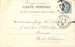 Paris CPA Place du Chatelet Pont au change