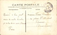 Paris CPA Royal Street At the bottom the Madeleine