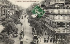 Paris CPA Boulevard Montmartre
