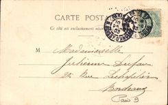 Paris CPA Boulevards Gate St Martin