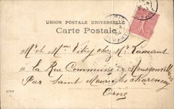 CPA Fantasy Woman Reflections of Bobette Militaria